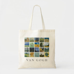 Fine Art Painting Collage Vincent Van Gogh Tote Bag