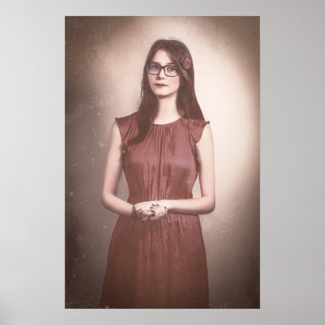 Fine Art | Photography of a Beautiful Woman Poster (Front)