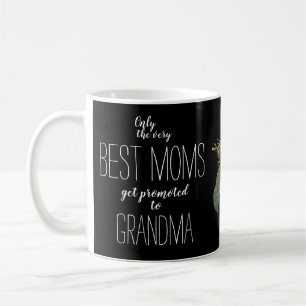 Fine art pink rose pregnancy announcement coffee mug