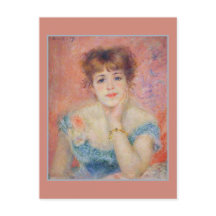 Fine Art Portrait Actress Jeanne Samary Renoir
