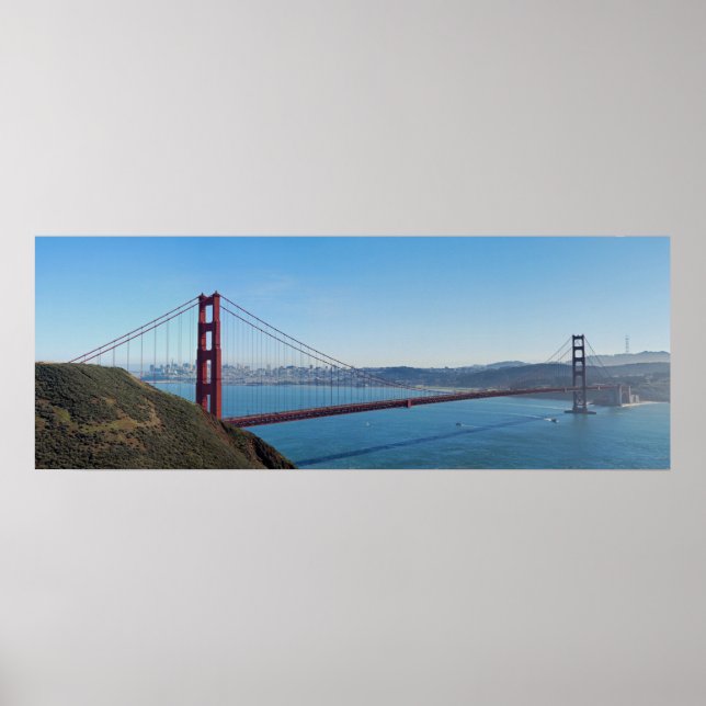 Fine Art Poster Golden Gate Bridge (Front)
