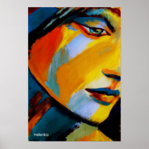Fine Art  Prints - Vibrant coloured paintings