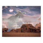 Fine Art Southwest Desert Lightning Landscape