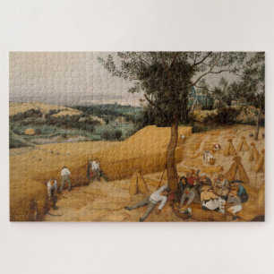Fine Art The Harvesters 1565 Pieter Bruegel 1000+  Jigsaw Puzzle