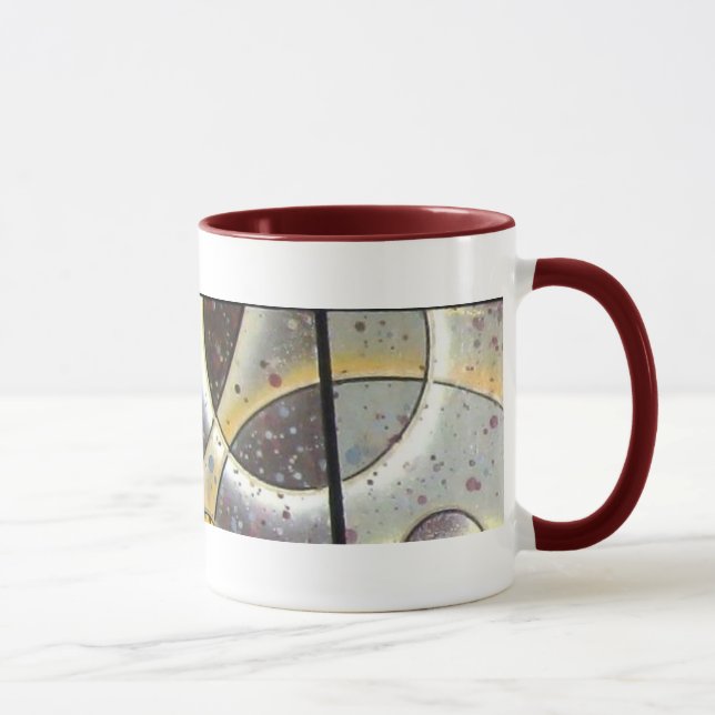 FINE CERAMIC ART - GALACTIC MUG (Right)