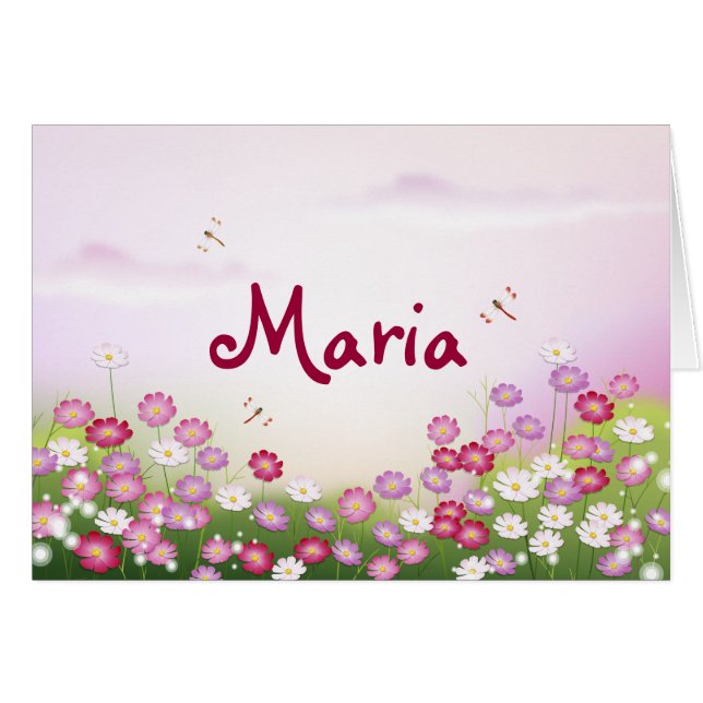 Fine Cool Cute Girly Retro Floral Fashion (Front Horizontal)