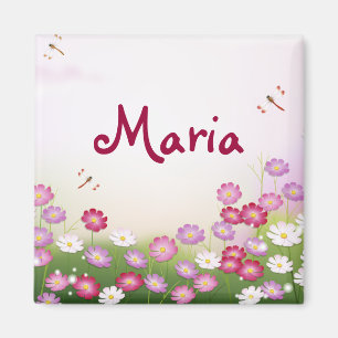 Fine Cool Cute Girly Retro Floral Fashion Magnet