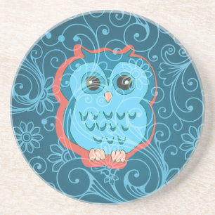 Fine Cute Cool Girly Retro Floral Fashion Coaster