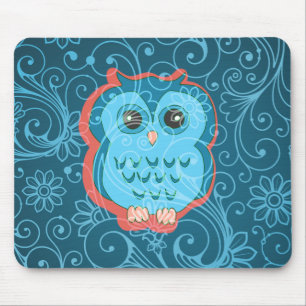 Fine Cute Cool Girly Retro Floral Fashion Mouse Pad