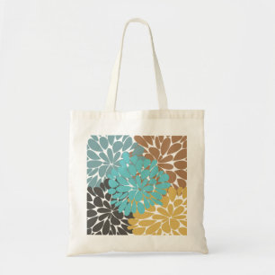 Fine Cute Cool Girly Retro Floral Fashion Tote Bag