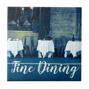 Fine Dining Restaurant for Food Lover and Gourmet Ceramic Tile