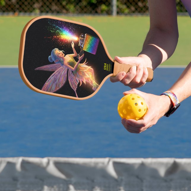 Fine Fairy Bridal Shower  Pickleball Paddle (Insitu)