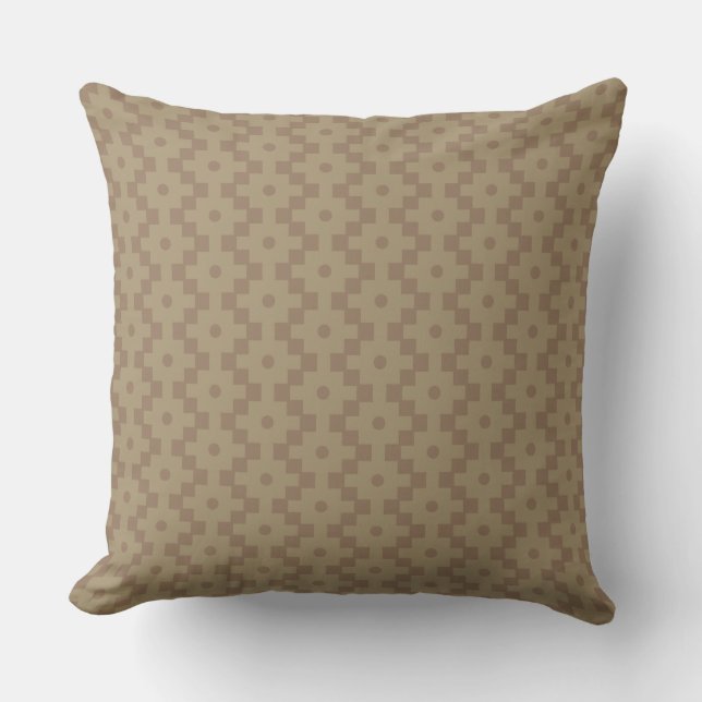 Fine Geometric Pattern Cushion (Front)