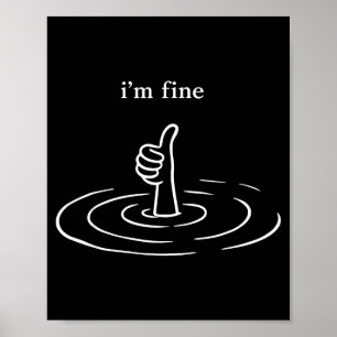 Fine hand sign sarcastic humour mental health funn