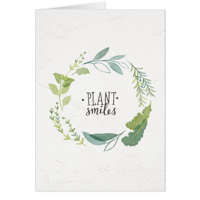 Fine Herbs II | Plant Smiles (Front)