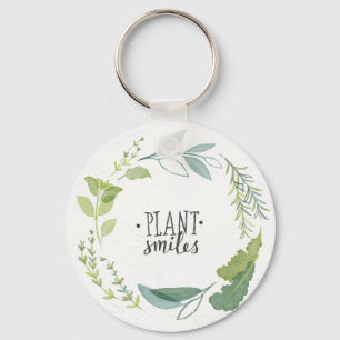 Fine Herbs II   Plant Smiles Key Ring