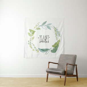 Fine Herbs II   Plant Smiles Tapestry