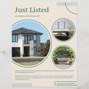 Fine Lines Listing Real Estate Agent Sand Flyer