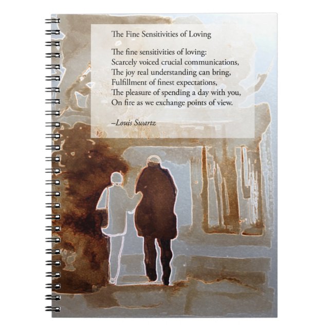 Fine Sensitivities of Loving Spiral Notebook (Front)