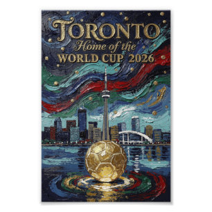 Fine Toronto Soccer Art 2026 Stadium Photo Print