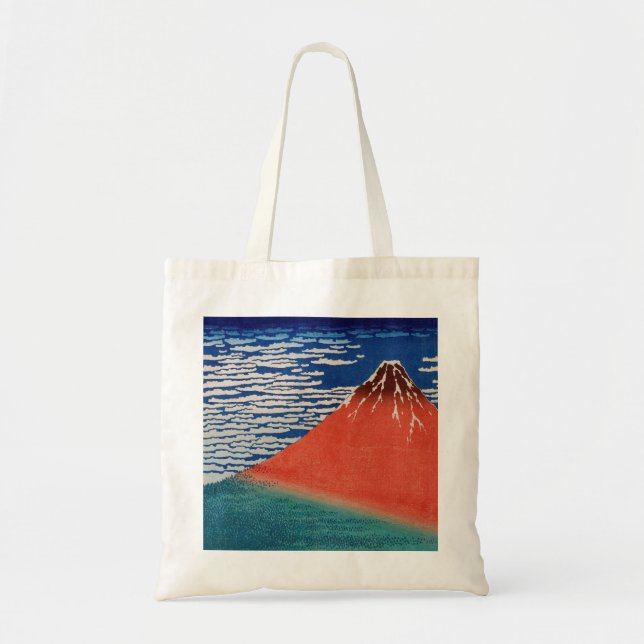 Fine Wind, Clear Morning (Red Fuji) Tote Bag (Front)