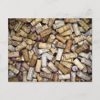 Fine Wine Corks Postcard