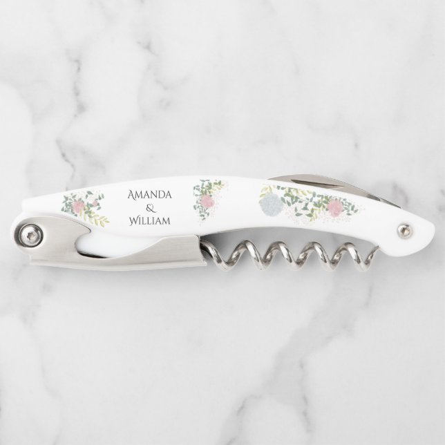 Finely flourished wedding corkscrew (Front)
