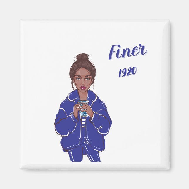 Finer 1920 magnet (Front)