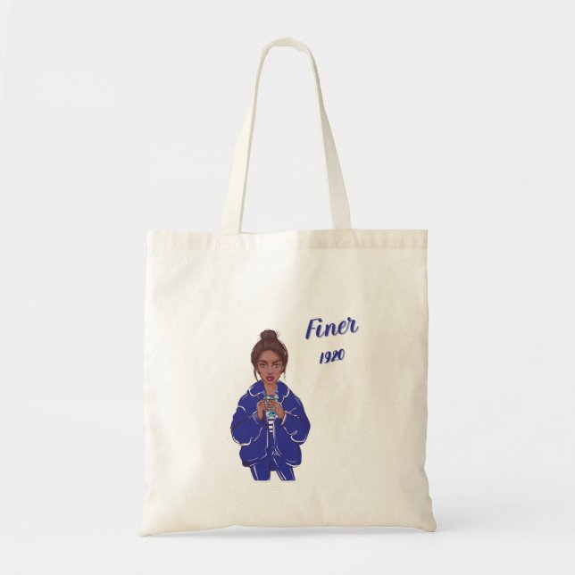 Finer 1920 tote bag (Front)