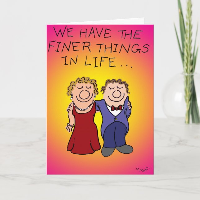 Finer Things Card (Front)
