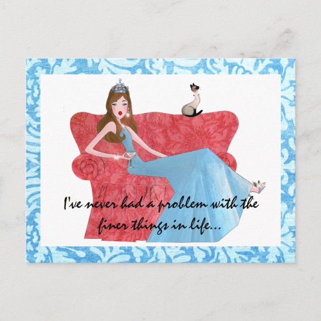 "Finer Things in Life..." postcards (Front)