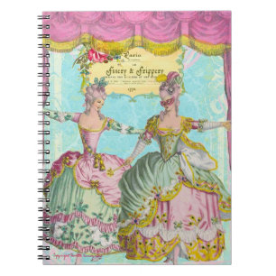Finery and Frippery Marie Antoinette Notebook