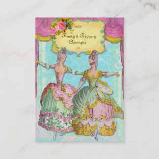 FINERY & FRIPPERY BOUTIQUE CHUBBY SIZE  BUSINESS BUSINESS CARD