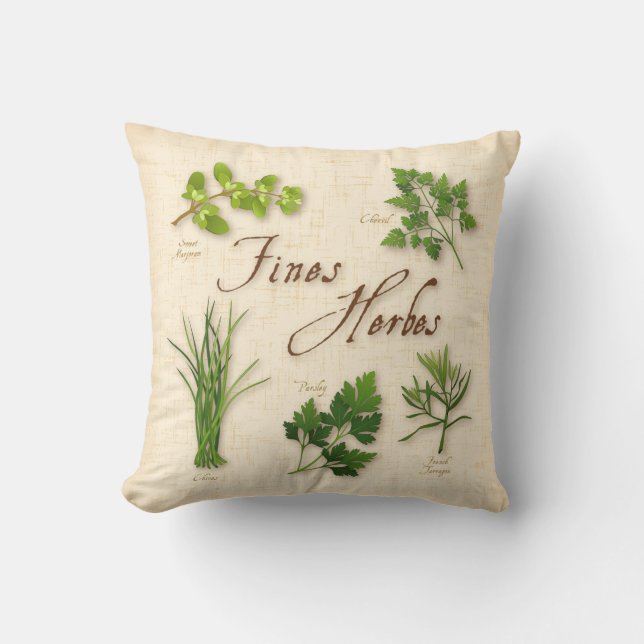 Fines Herbes Pillow (Front)