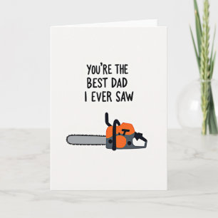 Finest Fathers Day Cutting Card