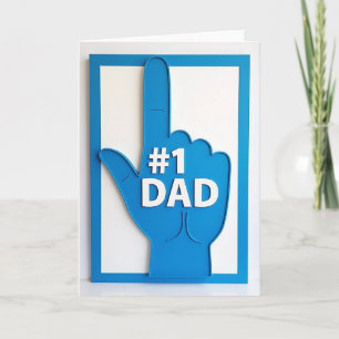Finest Fathers Day Hand Card
