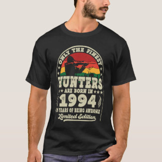 Finest Hunters Are Born In 1994 Deer Hunting 29th T-Shirt