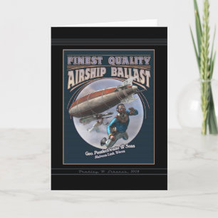 Finest Quality Airship Ballast Greeting Card