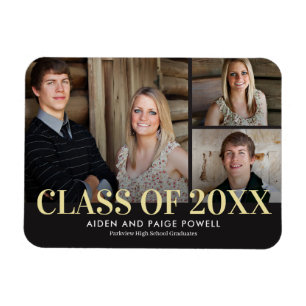 Finest Year Graduation Announcement Magnet