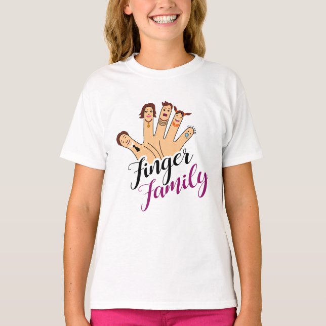 Finger Family T-Shirt (Front)