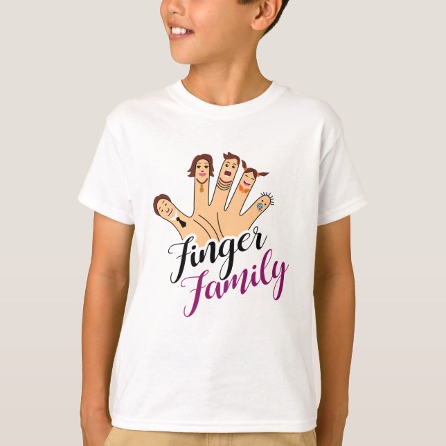 Finger Family T-Shirt (Front)