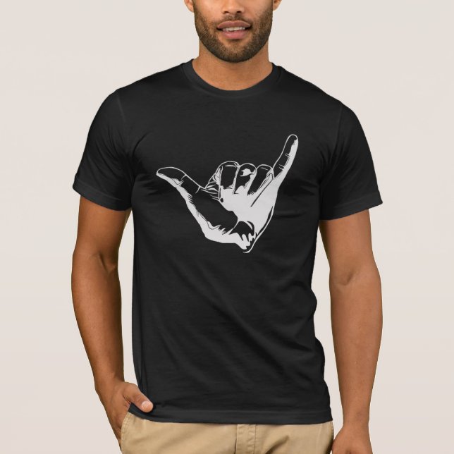 finger hang loose T-Shirt (Front)