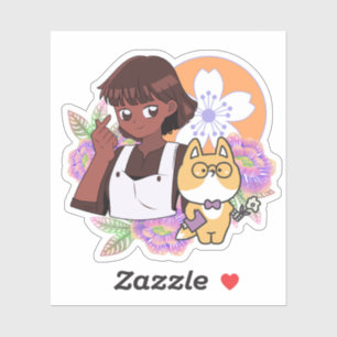 Finger Heart Sign & Cute Fox with Prosthetic Hand