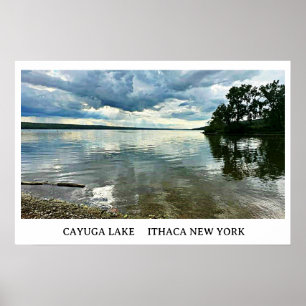 FINGER LAKES CAYUGA LAKE POSTER