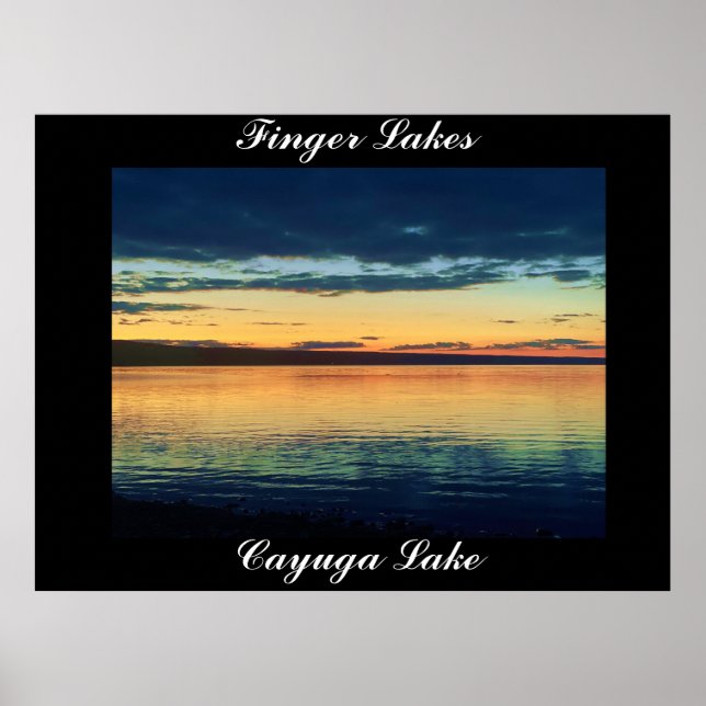 FINGER LAKES, CAYUGA LAKE poster (Front)