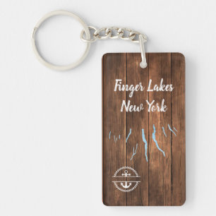 Finger Lakes Key Chain
