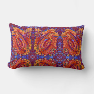 Finger Painting - Pinata Lumbar Cushion