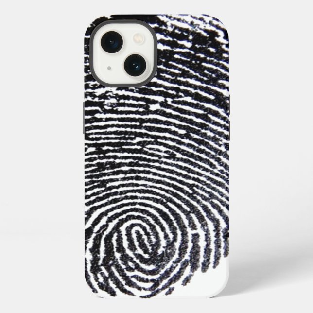 Finger Print iPhone Case (Back)