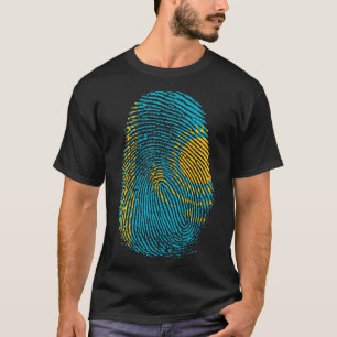 Finger Print - Kazakhstan T-Shirt