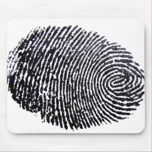 Finger Print Mouse Pad